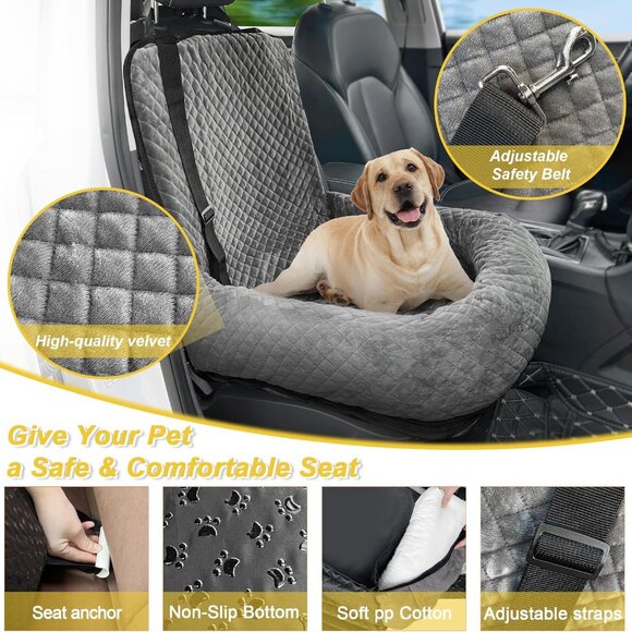 Dog Car Seat for Medium Dogs